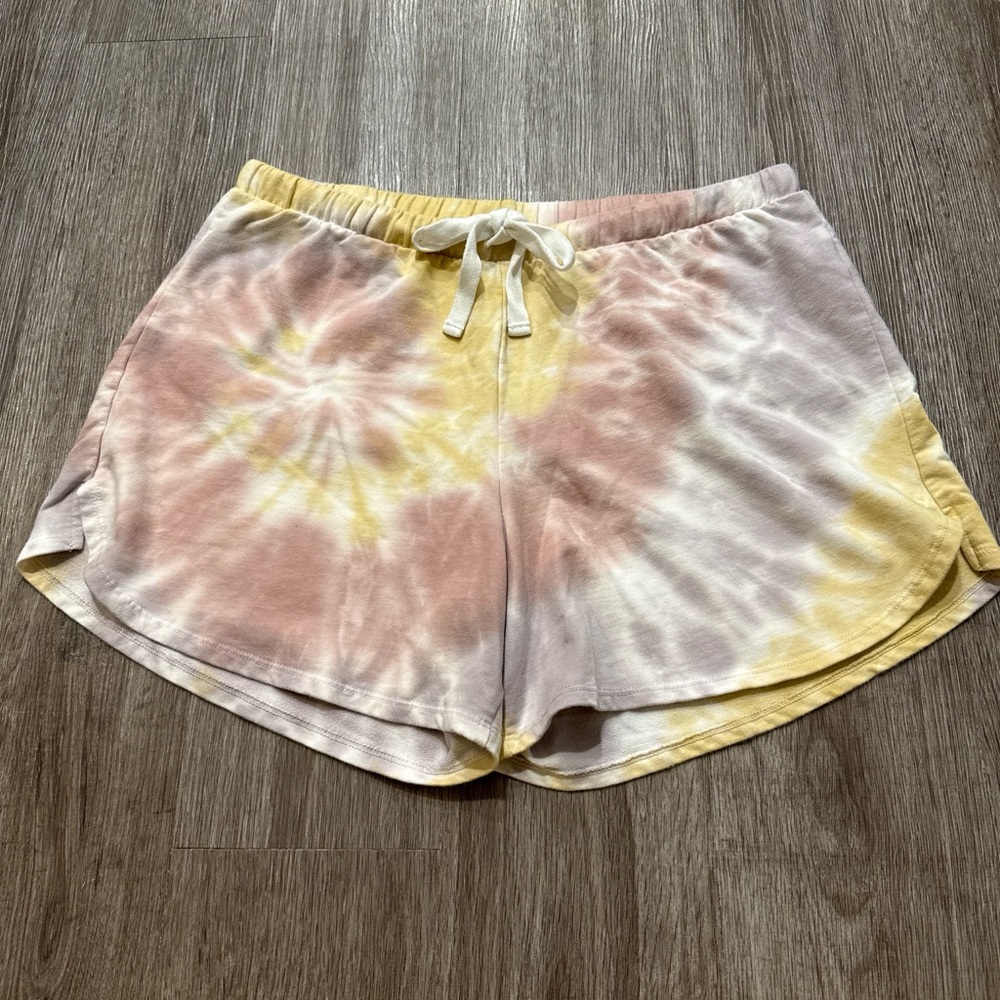 Project Social T Pastel Tie-Dye Athletic Shorts